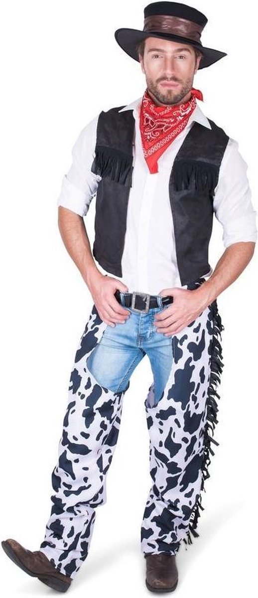 Cowboy & Cowgirl Kostuum | Ranch Hand Wilde Westen Cowboy | Man | Large | Carnaval kostuum | Verkleedkleding